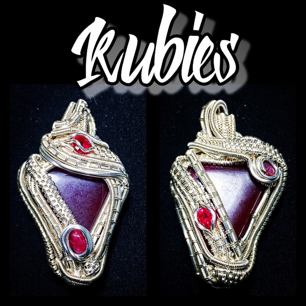 Ruby pendant.